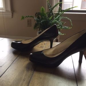 Black Patent Leather Pumps
